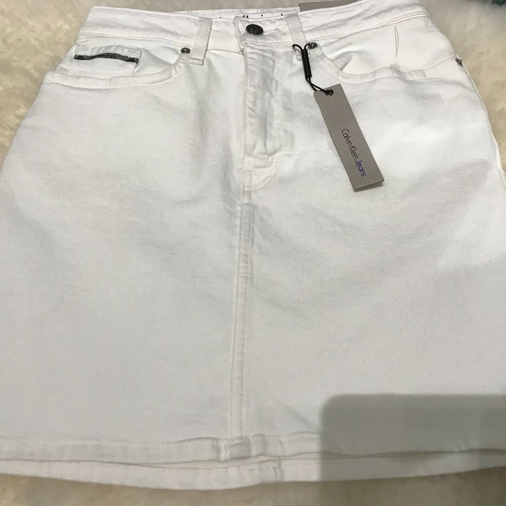 Calvin Klein denim skirt